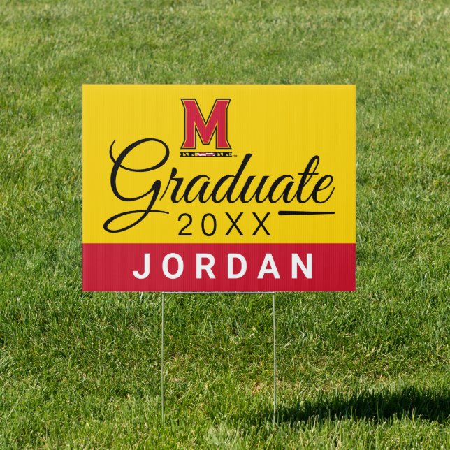 Maryland University | Graduate Sign (Insitu)