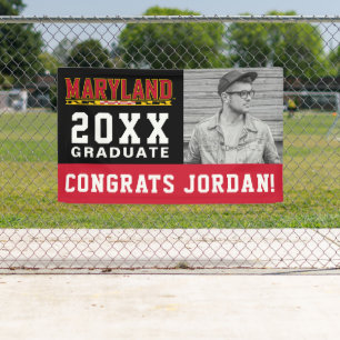Maryland University Graduation Banner