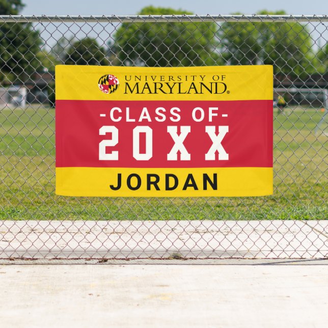 Maryland University | Graduation Banner (Insitu)