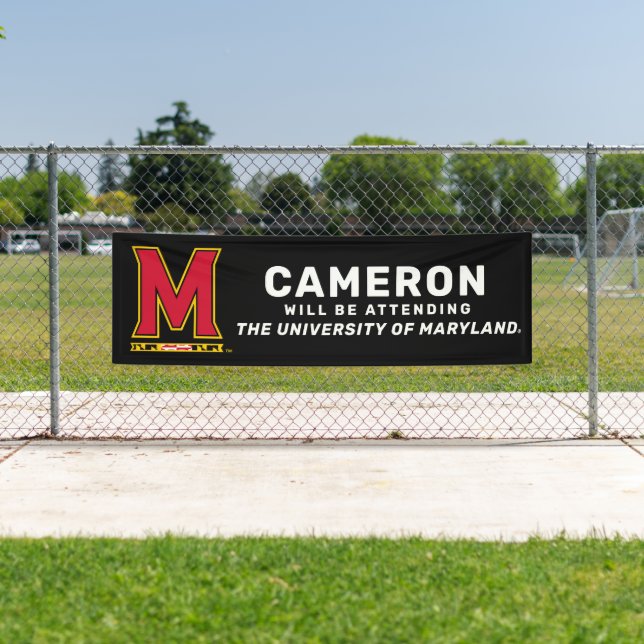 Maryland University | Graduation Banner (Insitu)