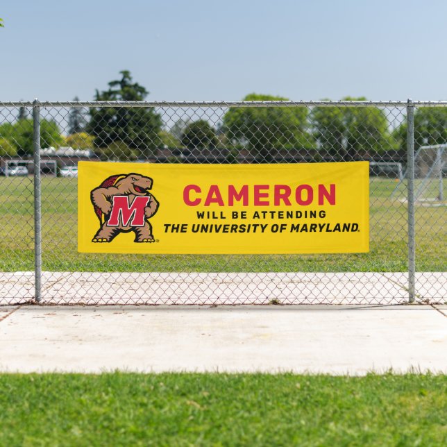 Maryland University | Graduation Banner (Insitu)