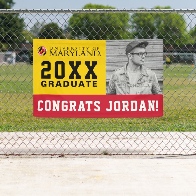 Maryland University | Graduation Banner (Insitu)