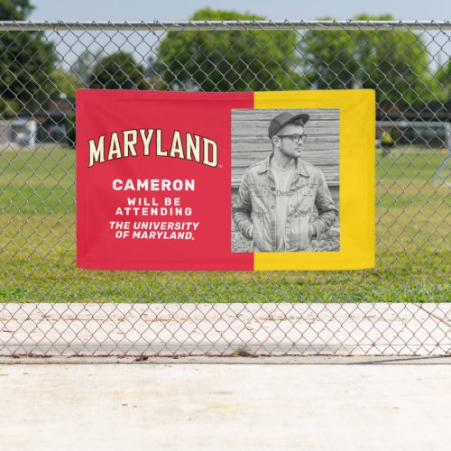 Maryland University  Graduation Banner