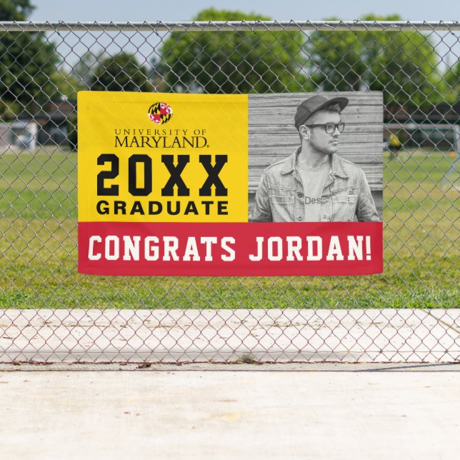 Maryland University | Graduation Banner (Insitu)