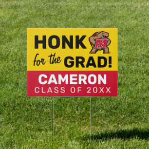 Maryland University Graduation Sign