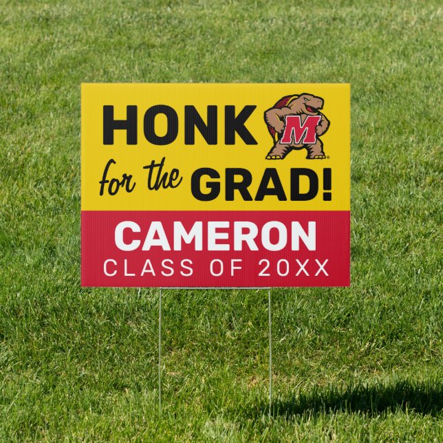 Maryland University | Graduation Sign (Insitu)