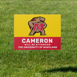Maryland University | Graduation Sign