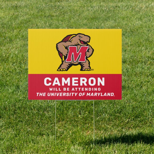 Maryland University | Graduation Sign (Insitu)