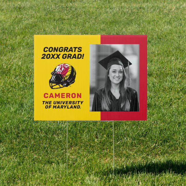 Maryland University | Graduation Sign (Insitu)