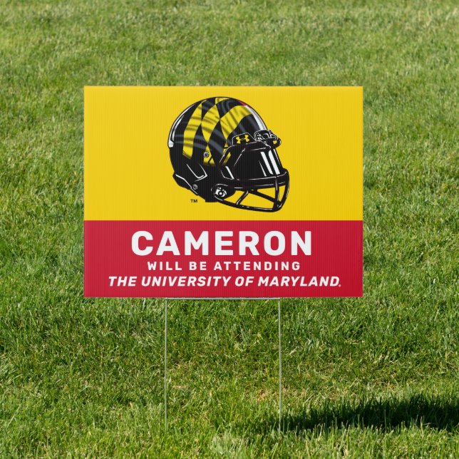 Maryland University | Graduation Sign (Insitu)