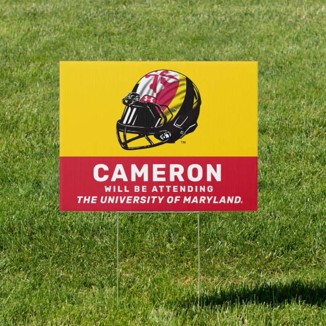 Maryland University | Graduation Sign (Insitu)