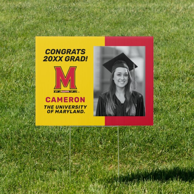 Maryland University | Graduation Sign (Insitu)