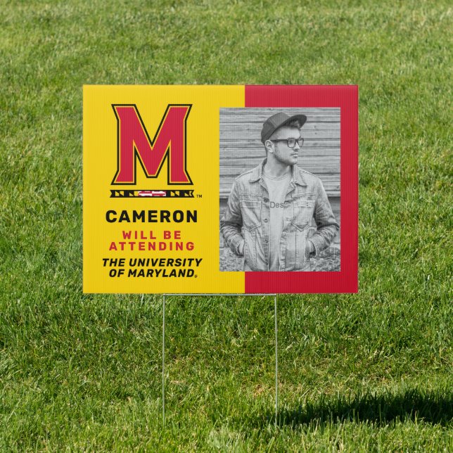 Maryland University | Graduation Sign (Insitu)