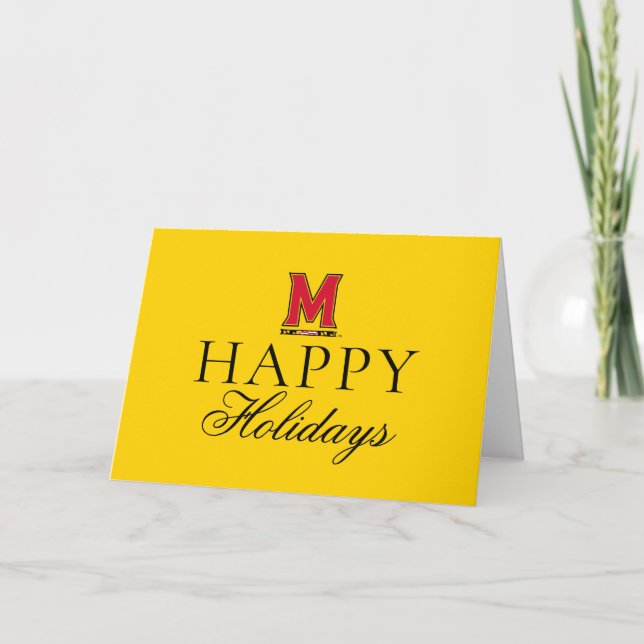Maryland University | Holiday Card (Front)