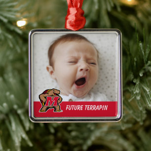 Maryland University Holiday Metal Ornament