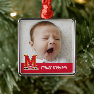 Maryland University Holiday Metal Ornament