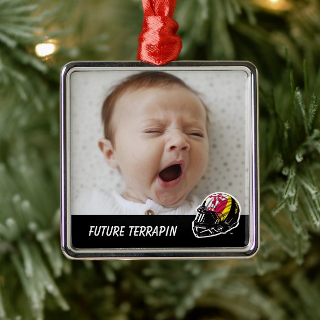 Maryland University | Holiday Metal Ornament (Tree)