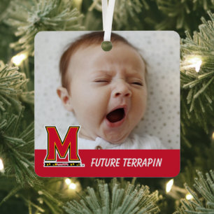 Maryland University Holiday Metal Ornament
