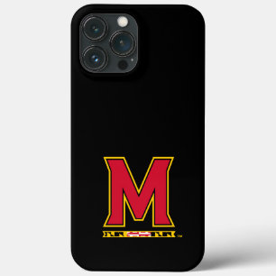 Maryland University M Add Your Name iPhone 13 Pro Max Case