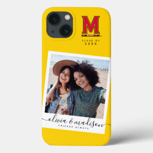 Maryland University M Logo Add Your Photo iPhone 13 Case