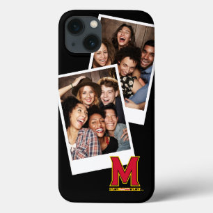 Maryland University M Logo Add Your Photo iPhone 13 Case