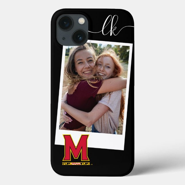 Maryland University M Logo | Add Your Photo Case-Mate iPhone Case (Back)