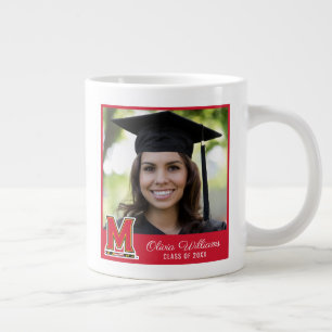 Maryland University M Logo Add Your Photo Giant Coffee Mug