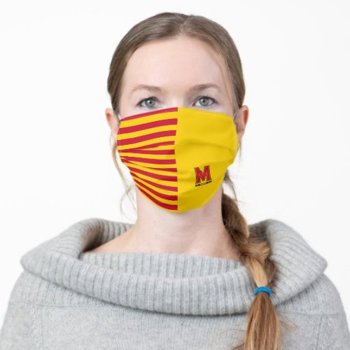 Maryland University M Logo Adult Cloth Face Mask