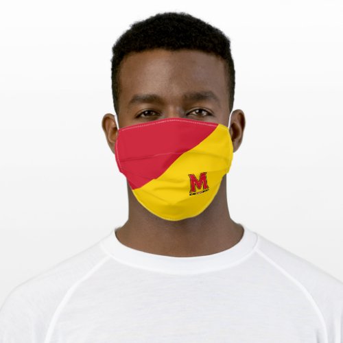 Maryland University M Logo Adult Cloth Face Mask