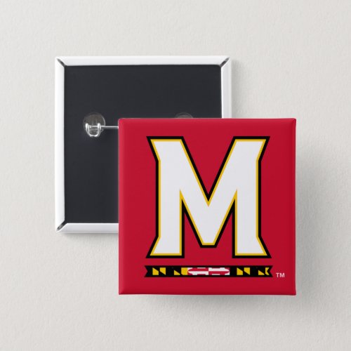 Maryland University M Logo Button