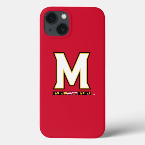 Maryland University M Logo Case_Mate iPhone Case