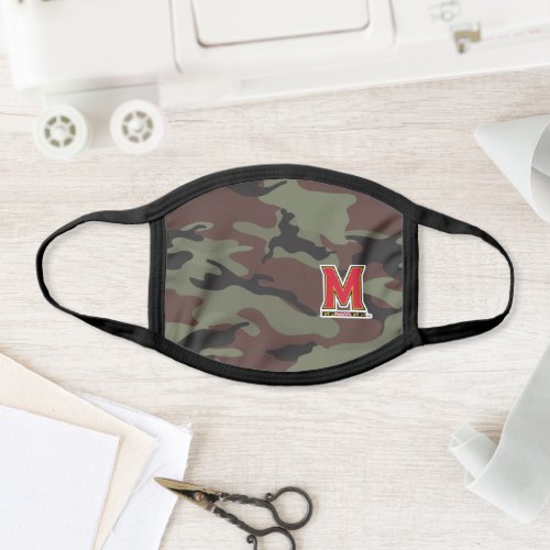 Maryland University M Logo Face Mask