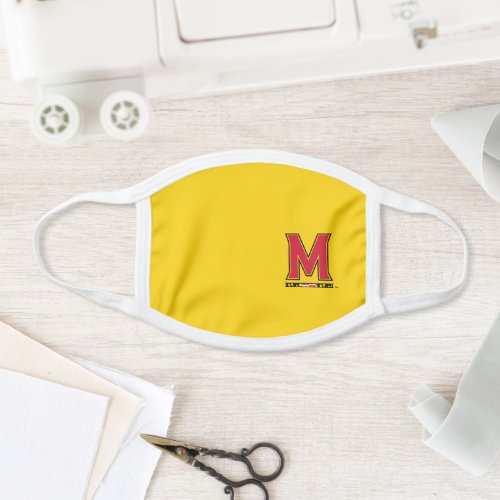 Maryland University M Logo Face Mask