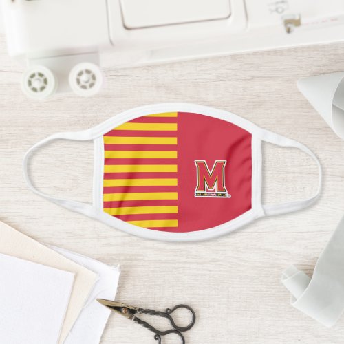 Maryland University M Logo Face Mask