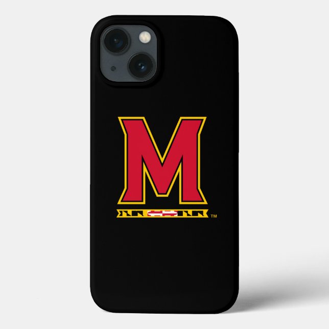 Maryland University M Logo | Monogram Case-Mate iPhone Case (Back)