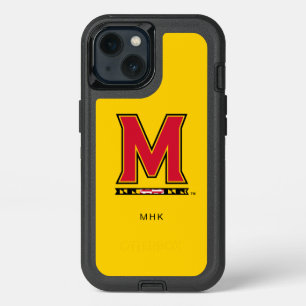 Maryland University M Logo Monogram iPhone 13 Case