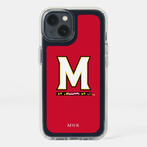 Maryland University M Logo  Monogram Speck iPhone 13 Case