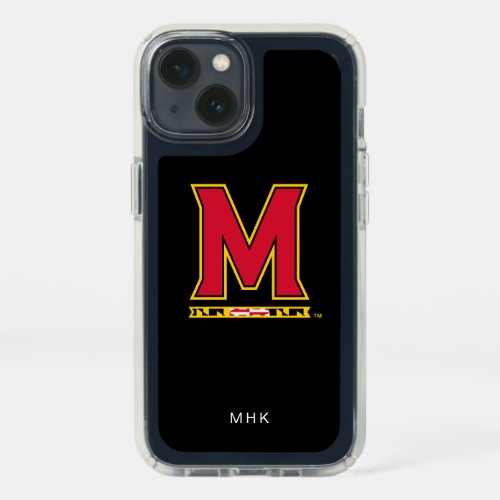 Maryland University M  Monogram Speck iPhone 13 Case