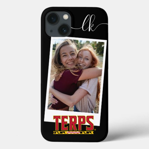 Maryland University Terps Flag Logo iPhone 13 Case