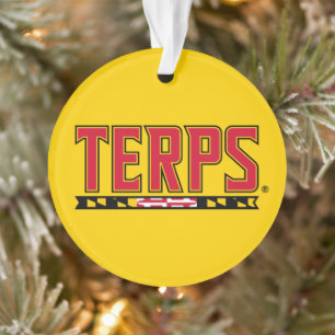 Maryland University Terps Holiday Ornament