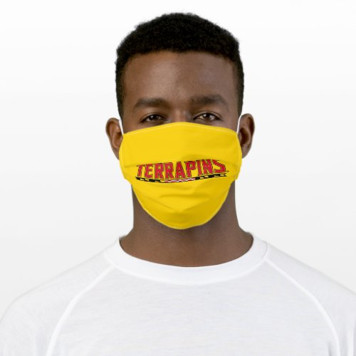 Maryland University Terrapins Flag Adult Cloth Face Mask