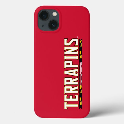 Maryland University Terrapins Flag iPhone 13 Case