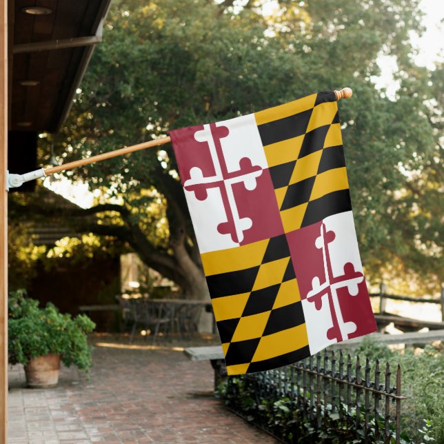 Maryland (US State) House Flag (In SItu)