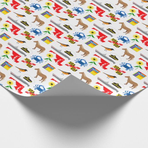 Maryland Wrapping Paper
