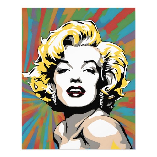 Marylin  Monroe art Photo Print