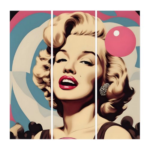 Marylin Monroe art poster