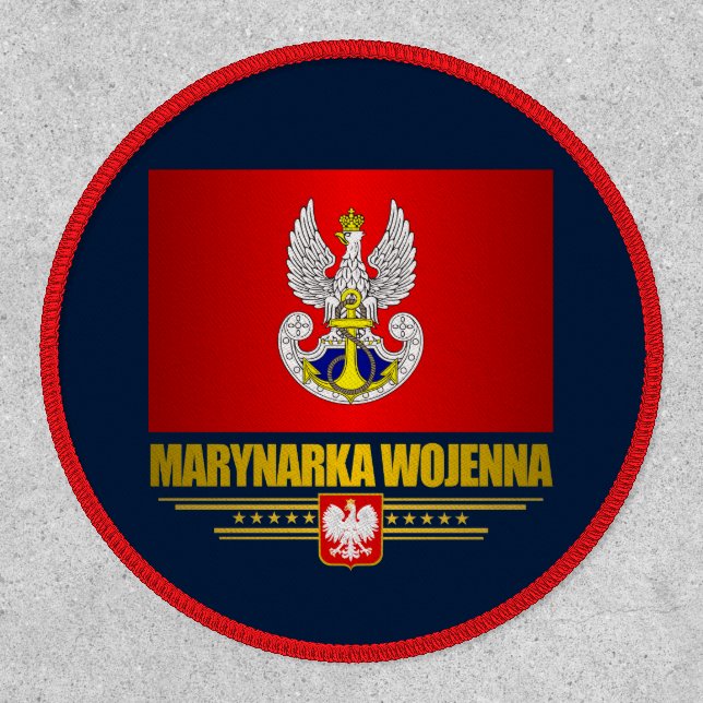 Marynarka Wojenna (Polish Navy) Patch (Front)