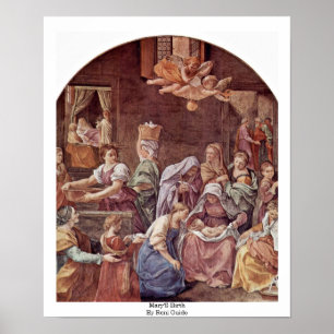 Mary'S Birth By Reni Guido Poster