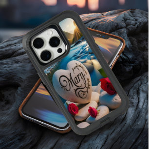 Mary's Heart in Mountain Valley iPhone 15 Pro Case