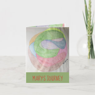 Mary's Journey, Jesus Birth, Christmas Card